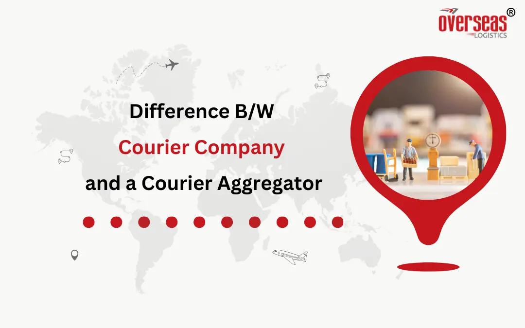 difference between courier company and courier aggregator